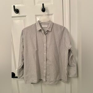 Everlane boxy Japanese oxford